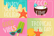 Summer Beach Sunny Display Typeface, a Font by Creatype Studio (Thumbnail 4 of 8)