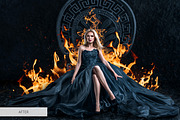 Real Fire Photoshop Overlays, a Plug-in Add-On by FixThePhoto (Thumbnail 8 of 34)