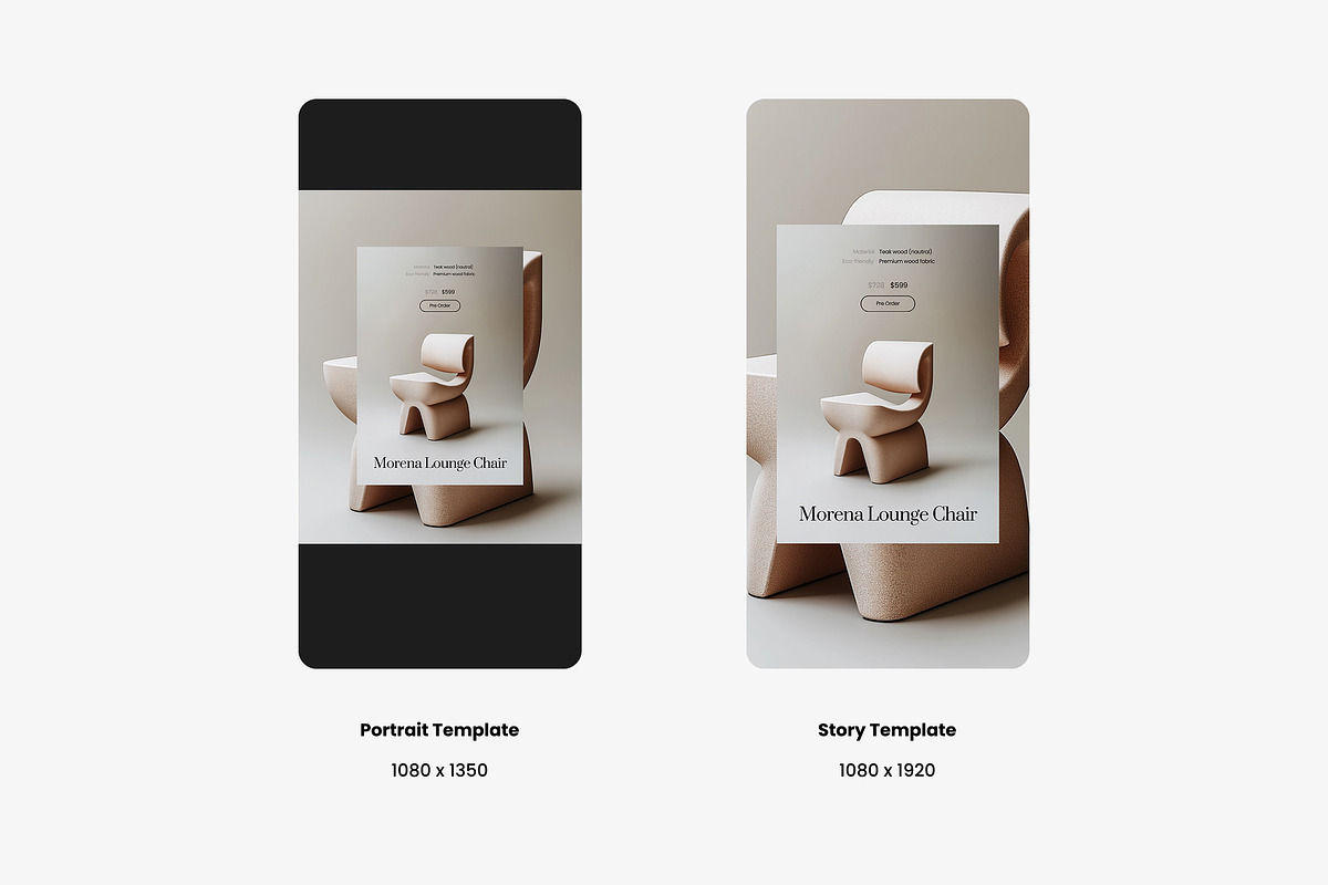 Furniture Sale Social Media Kit, a Templates & Theme by venuagency (Photo 3 of 6)
