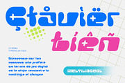 CS Doma – Y2K Font, a Sans Serif Font by Craft Supply Co. (Thumbnail 7 of 8)