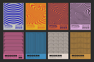 56 MODERN GEOMETRIC POSTERS