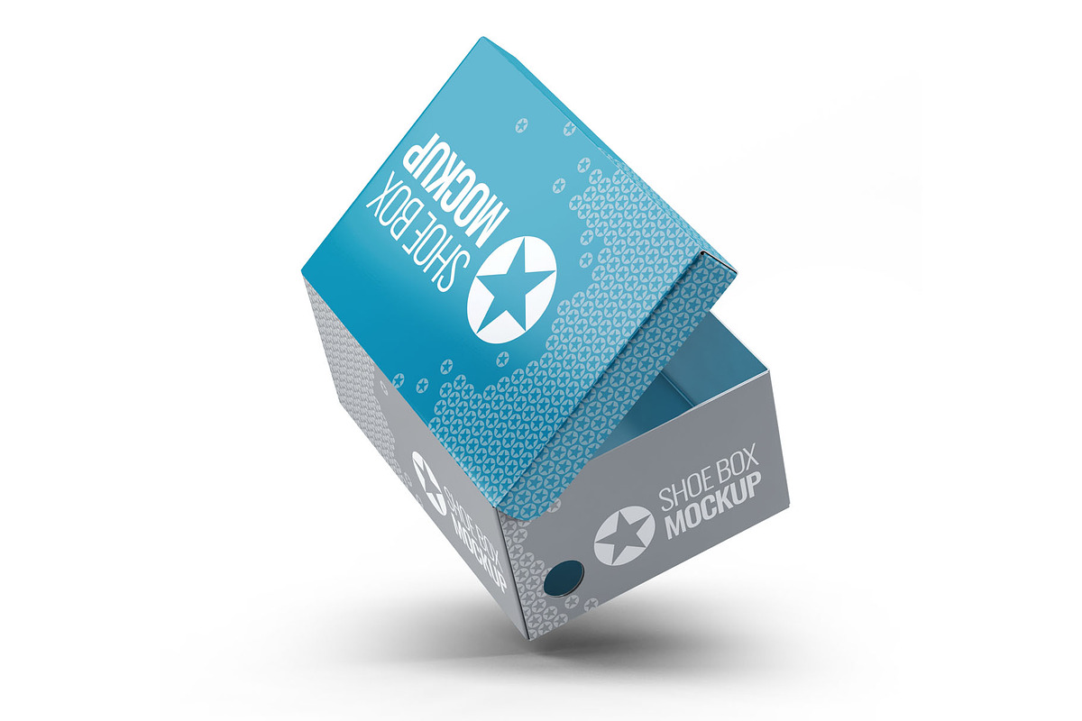 Shoe Box Mock-Up, a Product Mockup by Xtrahive