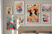 Romantic ART Gallery, a Wallpaper Graphic by O m N i  Studio (Thumbnail 2 of 15)