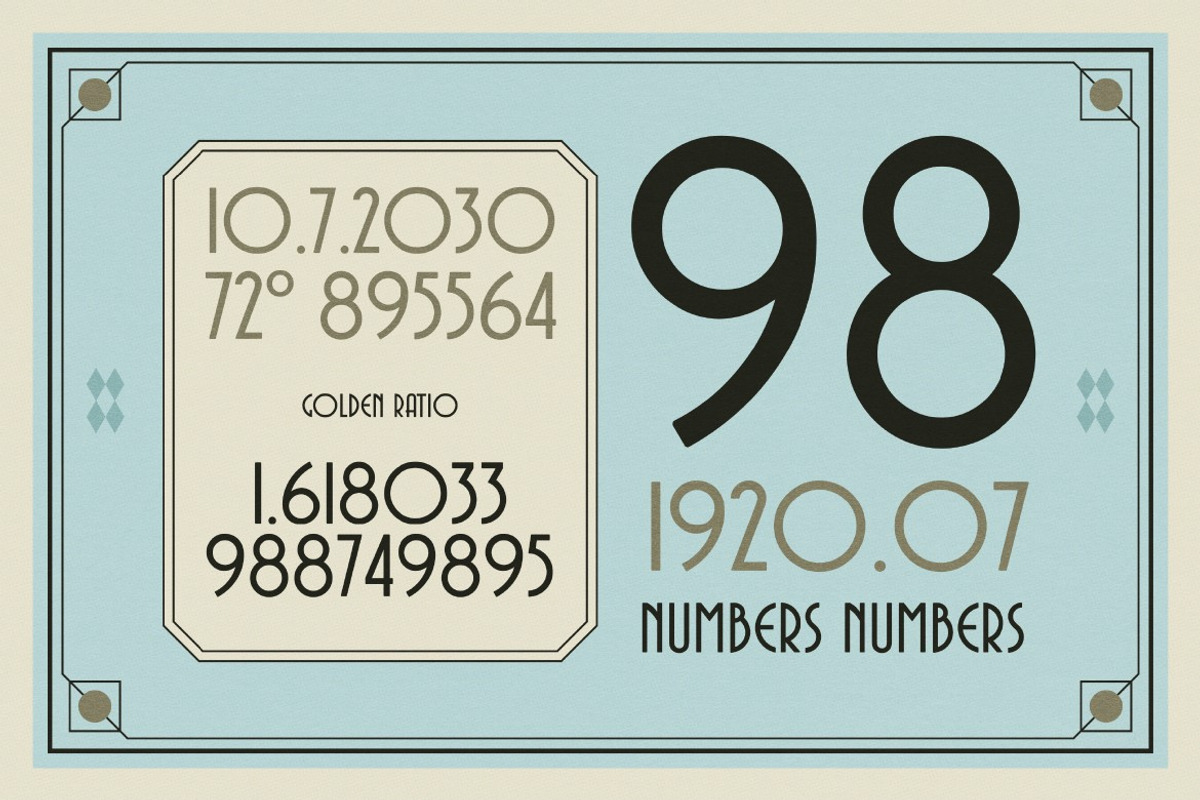 Nuvadeco, a Sans Serif Font by graphicook (Photo 8 of 10)
