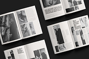 Elegant Fashion Magazine Layout, a Magazine Template by Artisan Vibes (Thumbnail 4 of 7)
