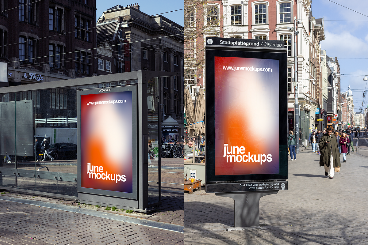 +30 Amsterdam All in One Mockup Set, a Mockup by JuneMockups (Photo 3 of 14)