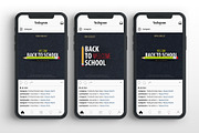 Back to School Creative banners, a Social Media Template by Leo Edition (Thumbnail 2 of 4)