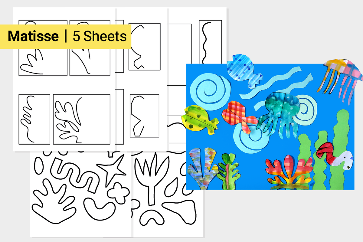 Masterpiece Kids Crafts, an Education Illustration by DRAWINART (Photo 3 of 6)