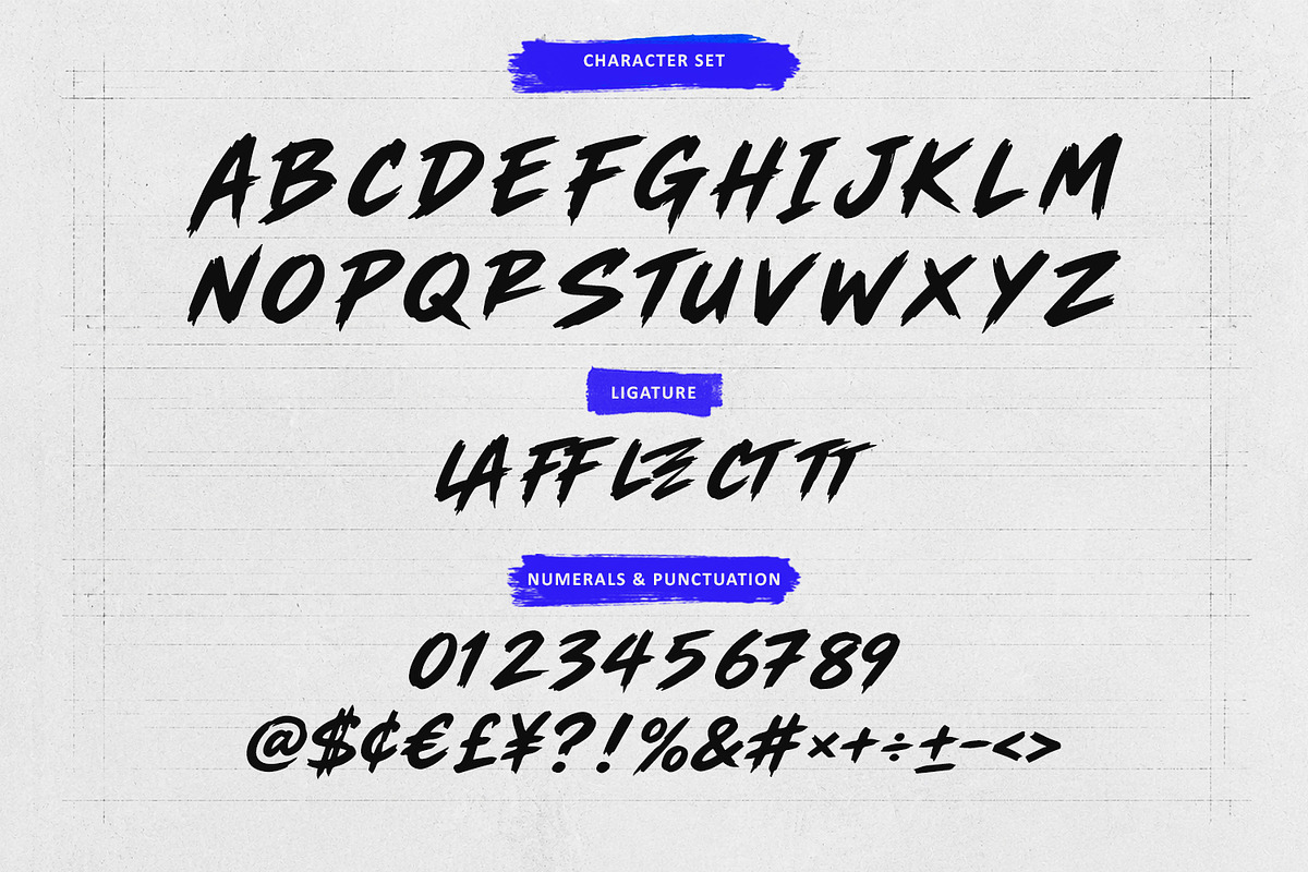 Bractley Bold Streetwear Brush Font, a Handwritten Font by Maulana Creative (Photo 7 of 7)