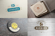 36 Fast Food Logos and Badges, a Branding & Logo Template by Vasya Kobelev (Thumbnail 15 of 18)