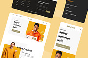 ecommerce Web Design, a Wireframe Template by INSPR STD (Thumbnail 3 of 6)