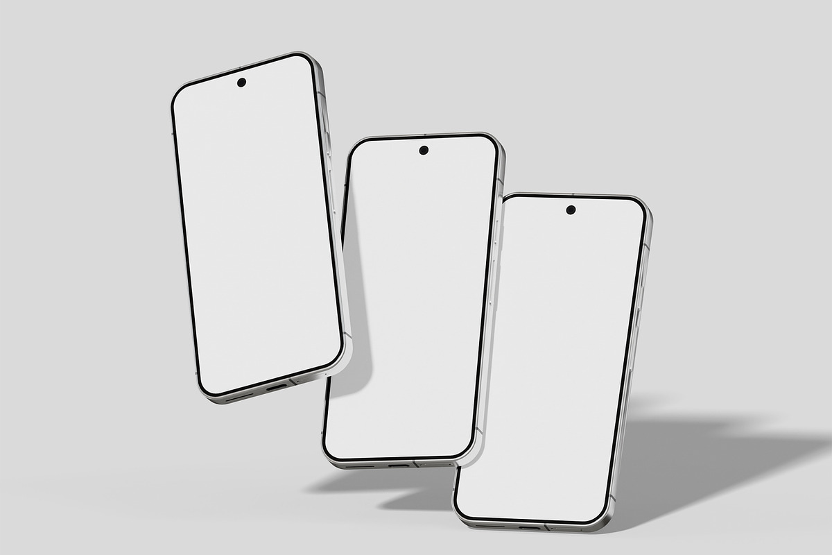 Smartphone Mockup, an iPhone Mockup by Permadi Creative (Photo 3 of 4)