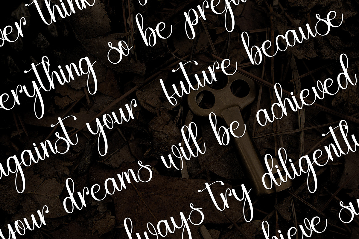 Missing, a Handwritten Font by FreshTypeINK (Photo 4 of 9)