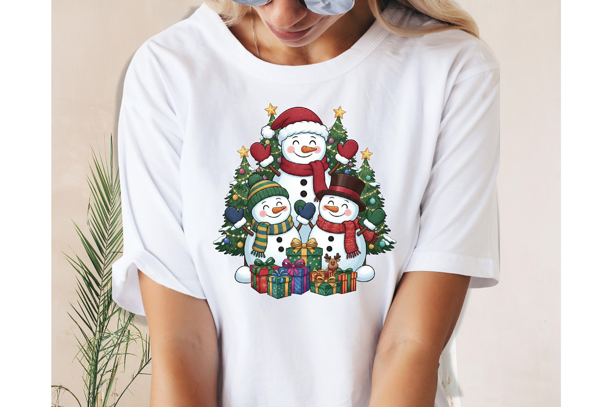 Preppy Knitting Snowman Png, Latch, an Illustration by Designking (Photo 6 of 6)