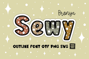 Bronya Sewy OTF PNG SVG
