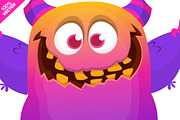 Cookie Crunchers - 6 Cute Monsters, a Decorative Illustration by D R A W K M A N (Thumbnail 2 of 4)