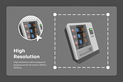 Metrix - Urban Props 3D Icons, an Object Illustration by twinstd (Thumbnail 3 of 6)