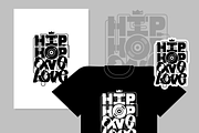 * HIP HOP ONE LOVE * Custom tag, an Object Graphic by V2.GRAPHICS (Thumbnail 3 of 5)
