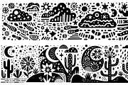 Vintage Flowers Folk Art, a Decorative Illustration by devastd (Thumbnail 8 of 28)