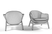 Rare lounge armchair Kofod Larsen, a Furniture 3D Model by inDahouze (Thumbnail 7 of 7)