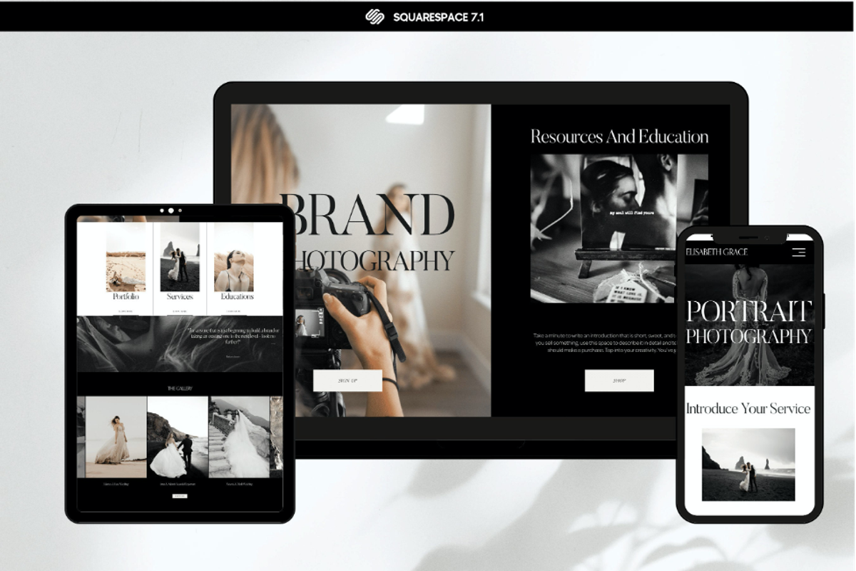 Photography Squarespace Template, a Squarespace Template by Presentibox (Photo 7 of 9)