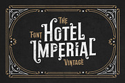 Hotel Imperial Font, a Serif Font by Graphicdome (Thumbnail 1 of 12)