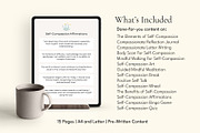 Self Compassion Canva Templates, a Design Template by Miri Campbell (Thumbnail 2 of 9)