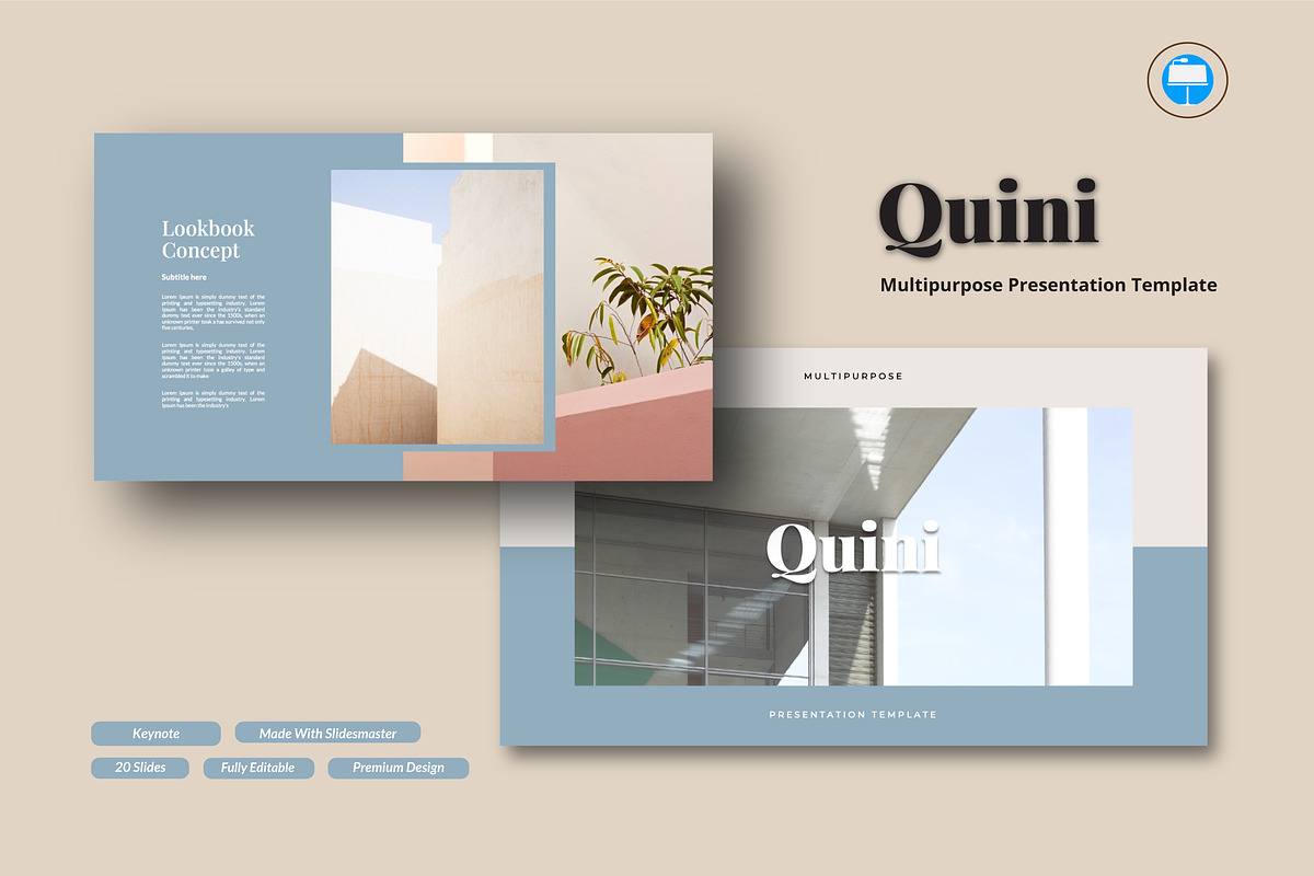 Quini Multipurpose Keynote, a Presentation Template by Fortyone (Photo 1 of 5)