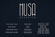 Musa Display Typeface - 12 fonts, a Font by VP Fonts (Thumbnail 2 of 11)