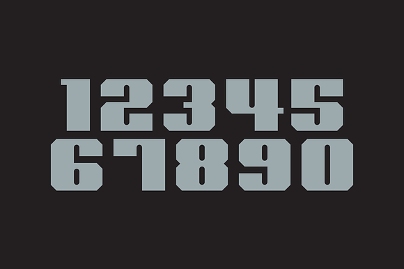 Superhuman Numeral Set preview 8