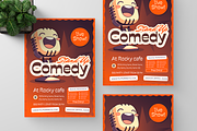 Stand Up Comedy Show Flyer, a Flyer Template by Annora Studio (Thumbnail 3 of 6)