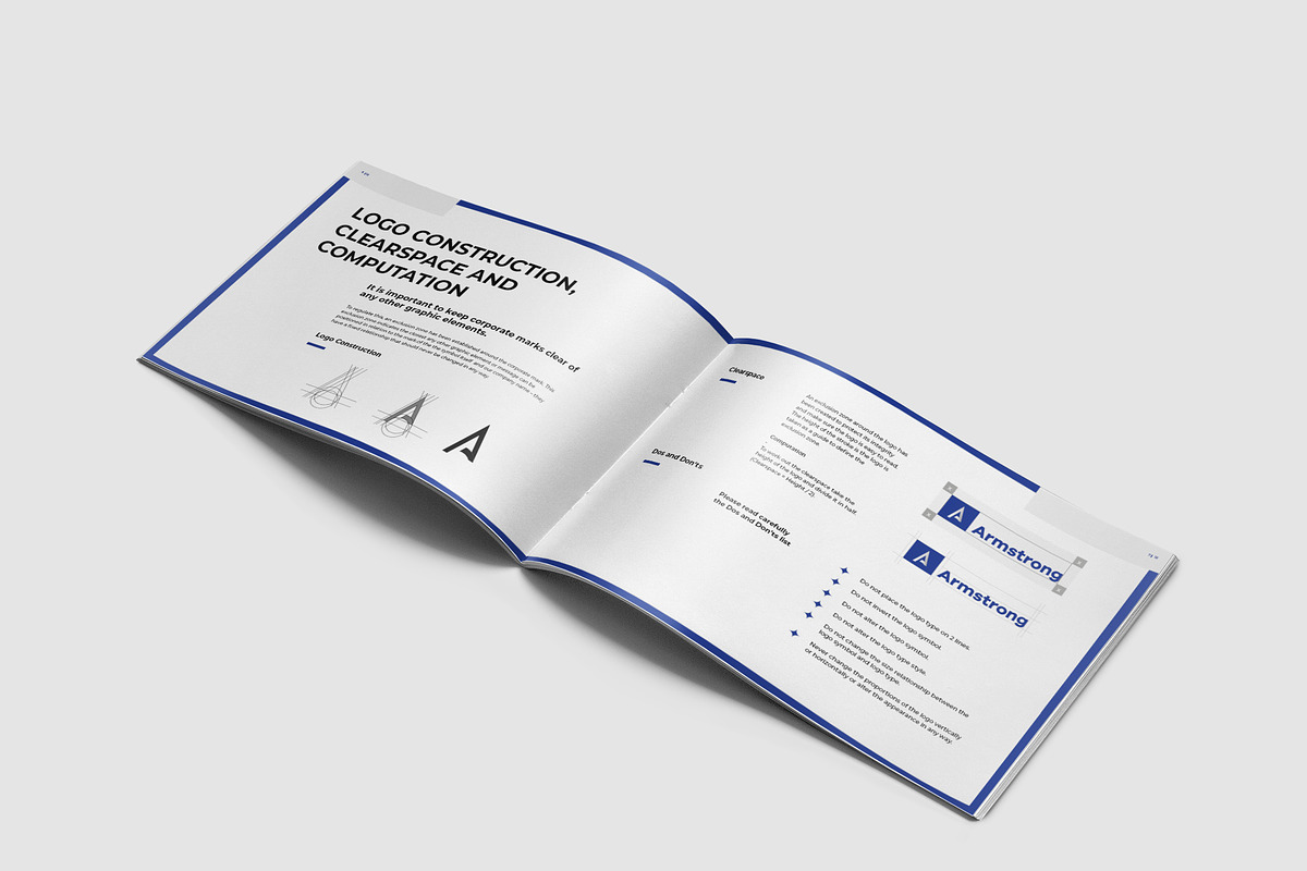 Landscape Brand Guideline Manual, a Brochure Template by Graphic Template (Photo 10 of 12)