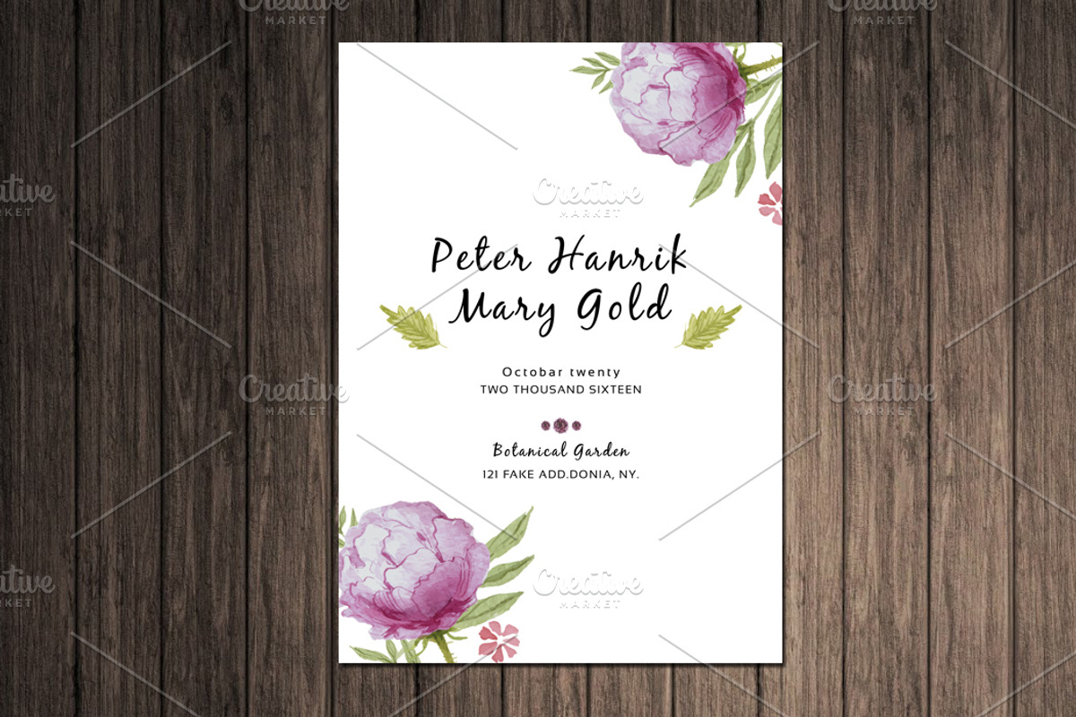 Wedding Fan Program Template, an Invitation Template by retrographix (Photo 2 of 4)
