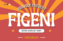 Figeni - Retro Display Font