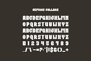 Jefigos Collage Font, a Serif Font by Iqsiart Studio (Thumbnail 6 of 6)