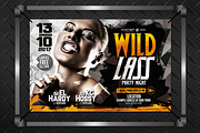 Wild Lass Party Night, a Flyer Template by aigenart (Thumbnail 10 of 10)