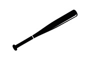 Baseball Bat Silhouette Vector Bundl, an Illustration by Creativeshirt (Thumbnail 11 of 51)