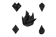 Alphabet & Graphics Kit Folded Paper, an Illustration by Onyx Templates (Thumbnail 10 of 11)