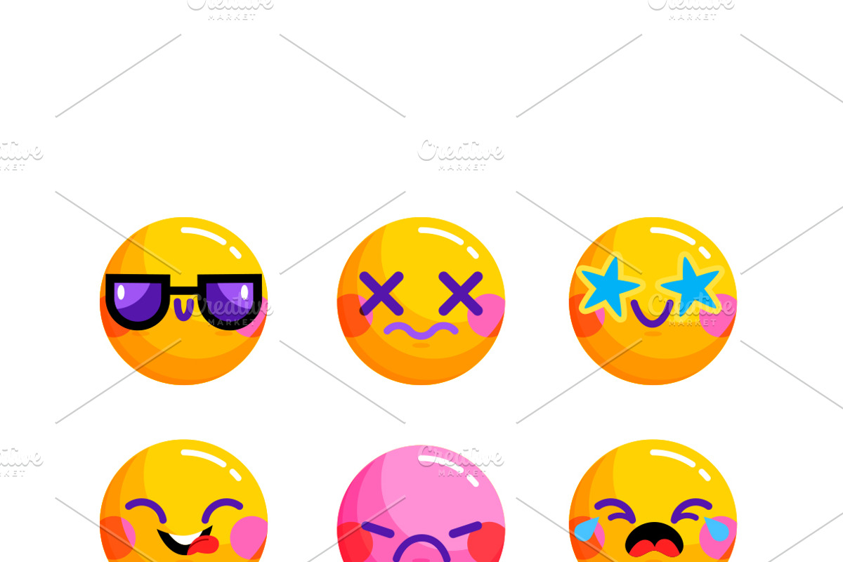 Cute Emoji Expression, a Person Illustration by MISS CHATZ (Photo 3 of 3)