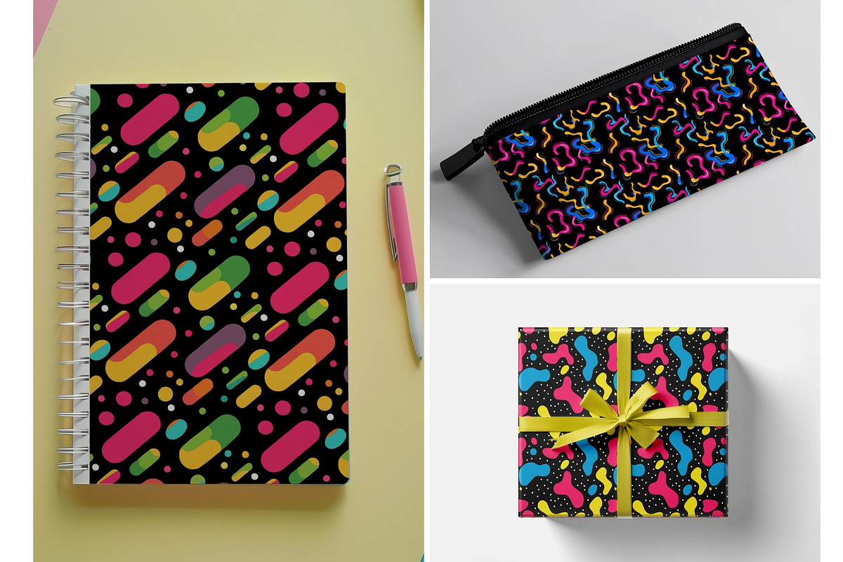 Electric Energy: Abstract Pattern, a Pattern Graphic by Elatedowl (Photo 7 of 11)