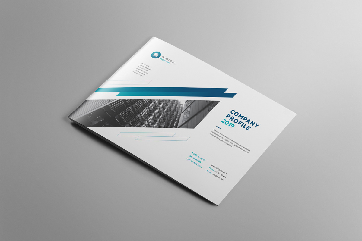 Company Profile Landscape A4 & A5, a Brochure Template by Pro-Gh (Photo 2 of 9)