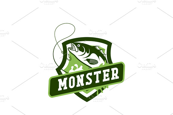 Fishing Club Logo Design preview 5