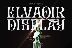 Elvaqir Rock and Roll Typeface