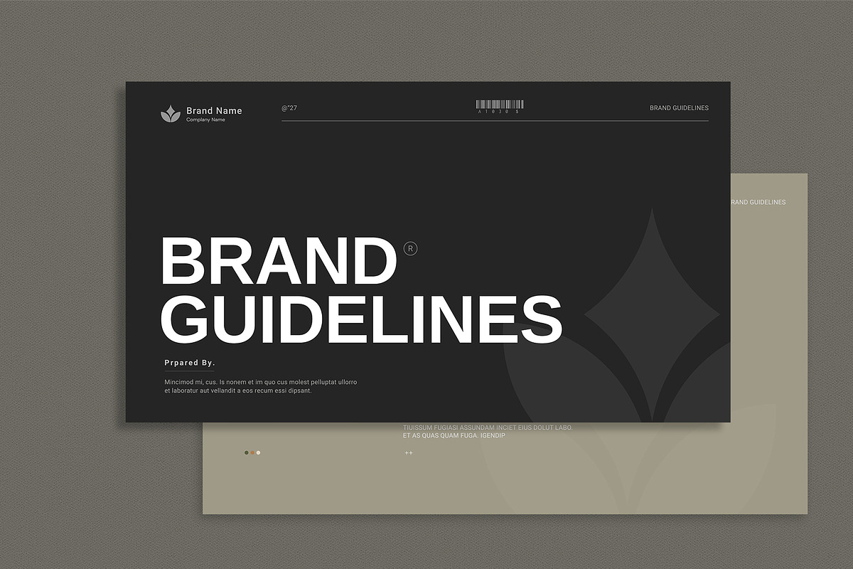 Reeg | Brand Guidelines, a Presentation Template by Design_Slide (Photo 2 of 9)