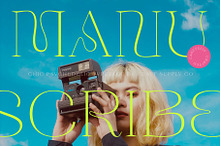 Manuscribe - Psychedelic Typeface