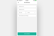 Complete iOS ui kit for delivery app, an UI Kit Template by Divanraj (Thumbnail 5 of 29)