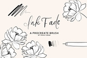 10 Drawing Ink Procreate Brushes, a Brush Add-On by The Pigeon Letters (Thumbnail 7 of 13)
