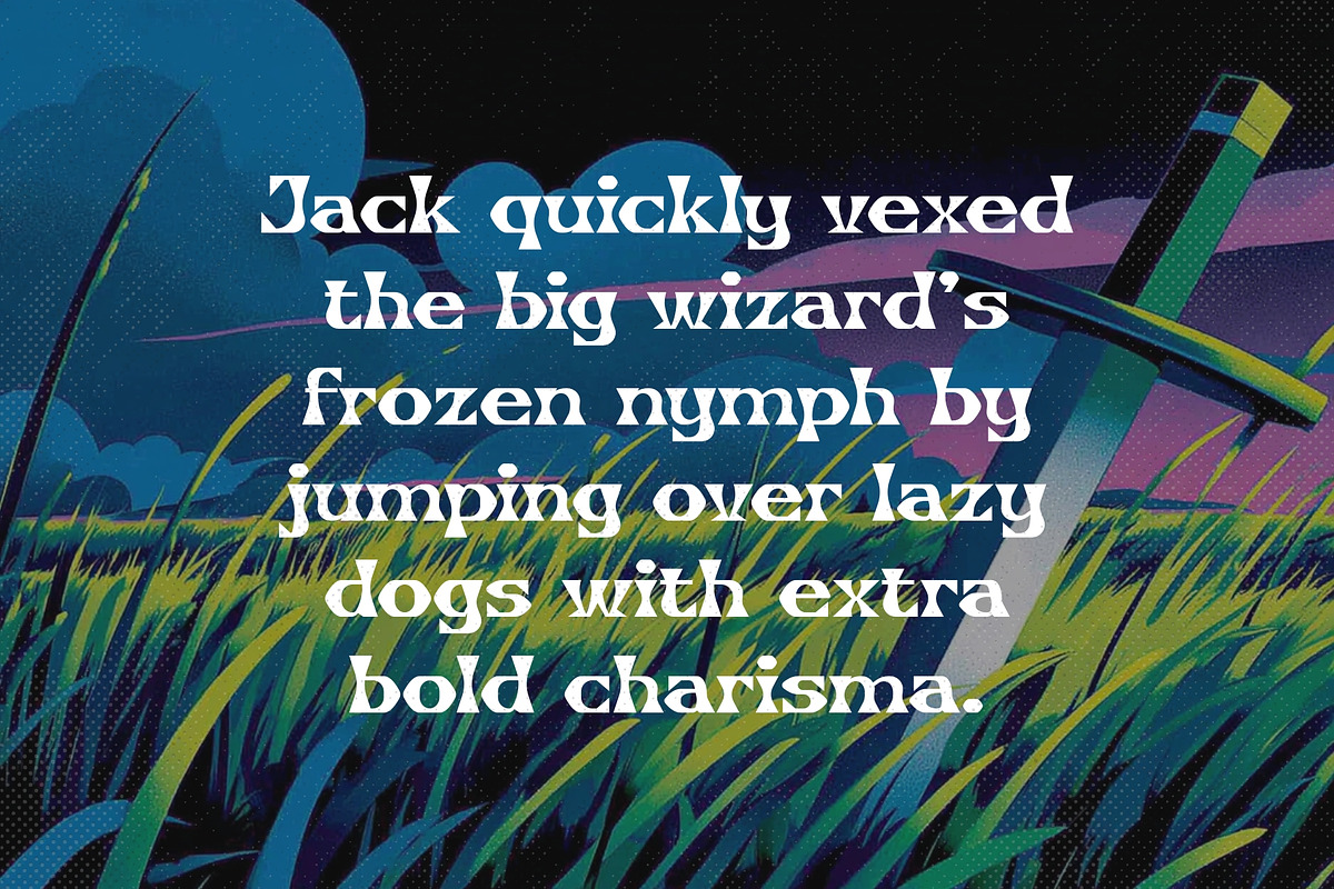 Valor Forge - Bold Masculine Type, a Serif Font by HipFonts (Photo 2 of 8)