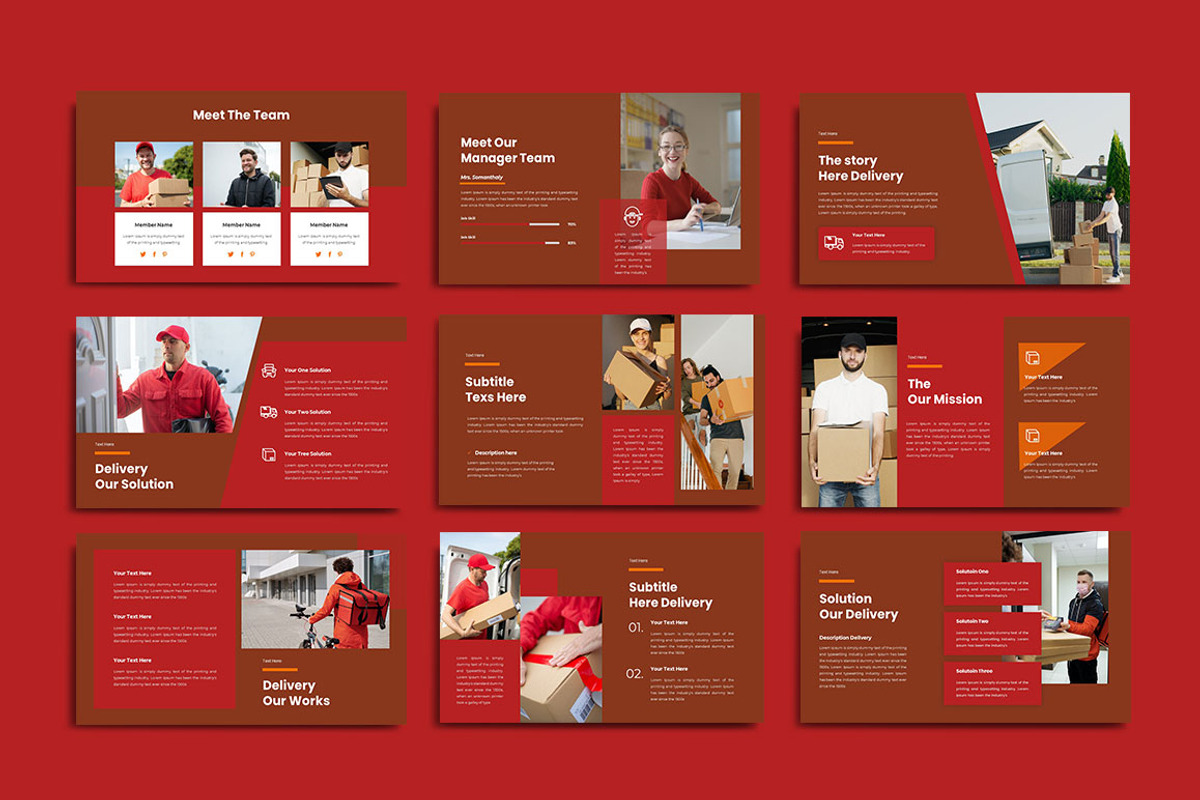 Delivery Persentation, a Presentation Template by yanindesign (Photo 3 of 5)