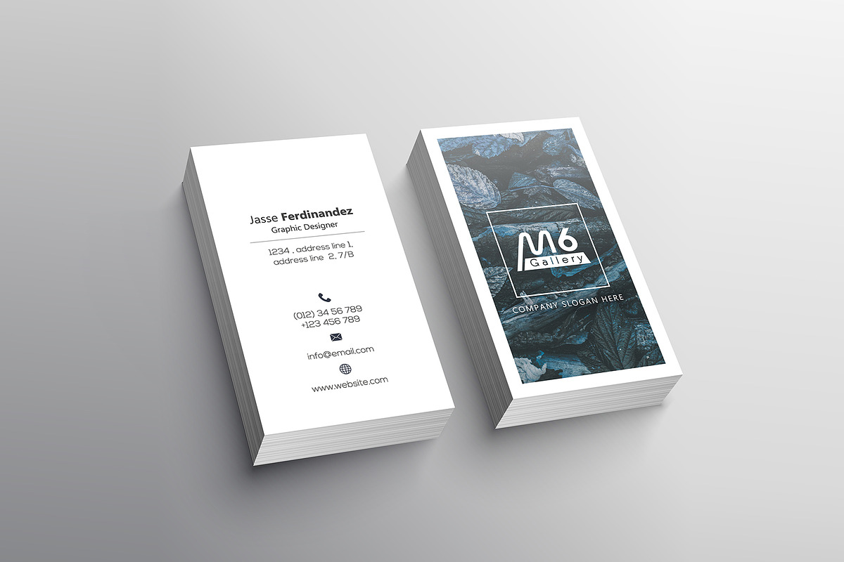 Unique 50 Business Card Bundle, a Business Card Template by M6 Gallery (Photo 34 of 151)
